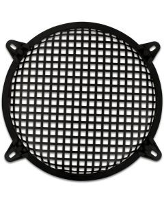 Goldwood Subwoofer Grille and Hardware 10" Steel Waffle Speaker Woofer Grill Black (SWG-10C)