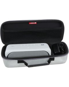 Hermitshell Hard EVA Travel Grey Case Fits Sony XB30 Portable Wireless Speaker Bluetooth (2017 Model) - Fits The Way Charger