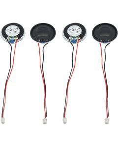 BdiliUSA Round Micro Speaker,28mm 2W 8 ohm Round Internal Magnetic Speaker Loudspeaker,Mini Loudspeaker,for Laptop, Tablet, Walkie-Talkie, Video Player