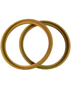 Audiopipe RING12BZ Nippon 12 Mdf Wood Woofer Ring Pair